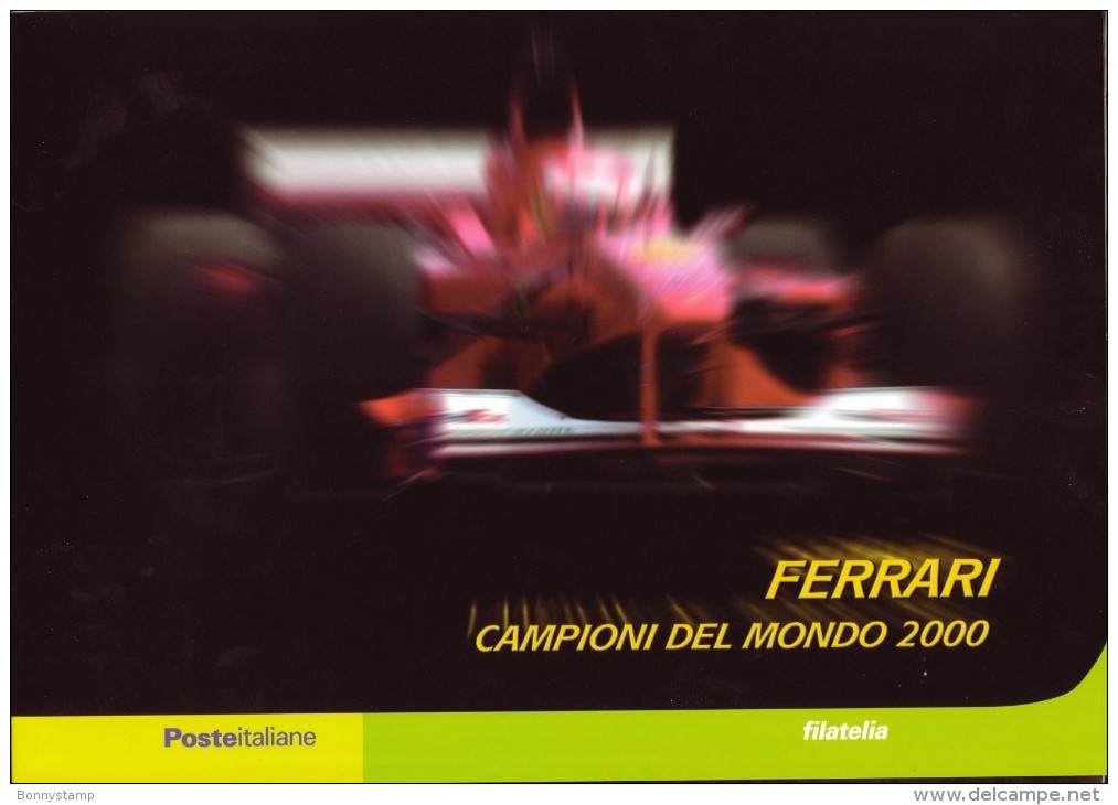 Repubblica Italiana, 2001 - Ferrari Campione Del Mondo - - Folder