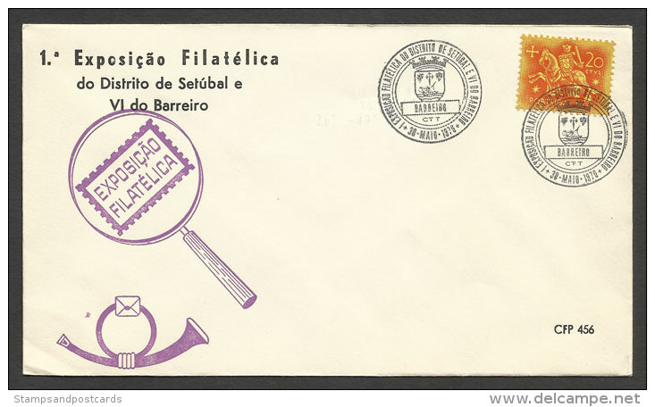 Portugal Cachet Commémoratif  Expo Philatelique Barreiro 1970 Event Postmark Philatelic Expo - Flammes & Oblitérations