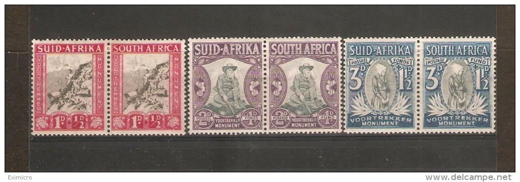 SOUTH AFRICA 1933 SET SG 51/53 VERY LIGHTLY MOUNTED MINT Cat £14.75 - Neufs