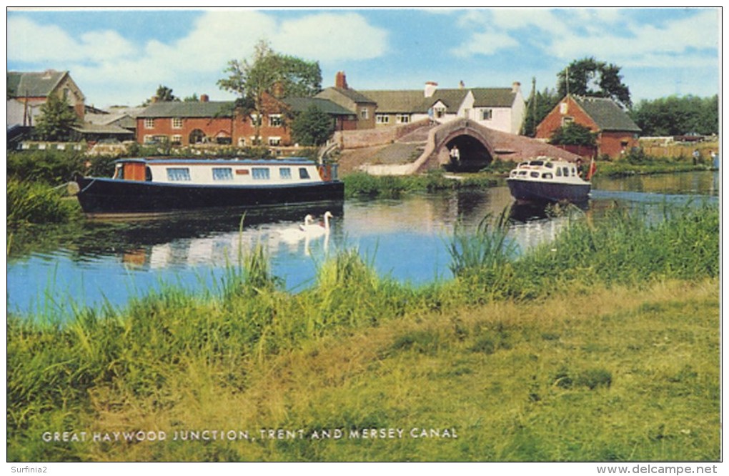 STAFFS -  TRENT AND MERSEY CANAL - GREAT HAYWOOD JUNCTION St159 - Sonstige & Ohne Zuordnung