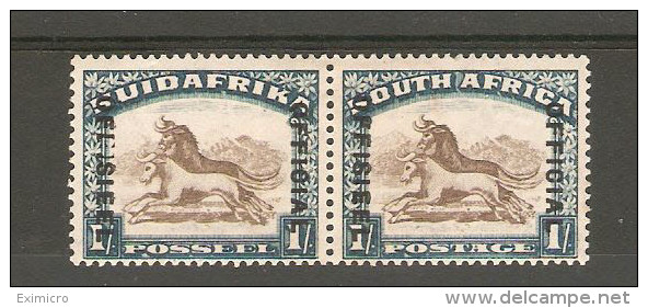 SOUTH AFRICA 1933 1s SG 017b MOUNTED MINT Cat £70 As Normal (Unlisted Partially Missing "F" Variety) - Oficiales