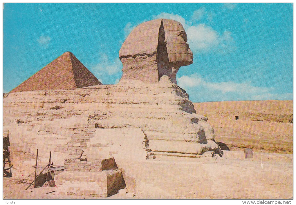 Ägypten - The Sphinx  & The Pyramid - 3x Nice Stamps - Sphinx