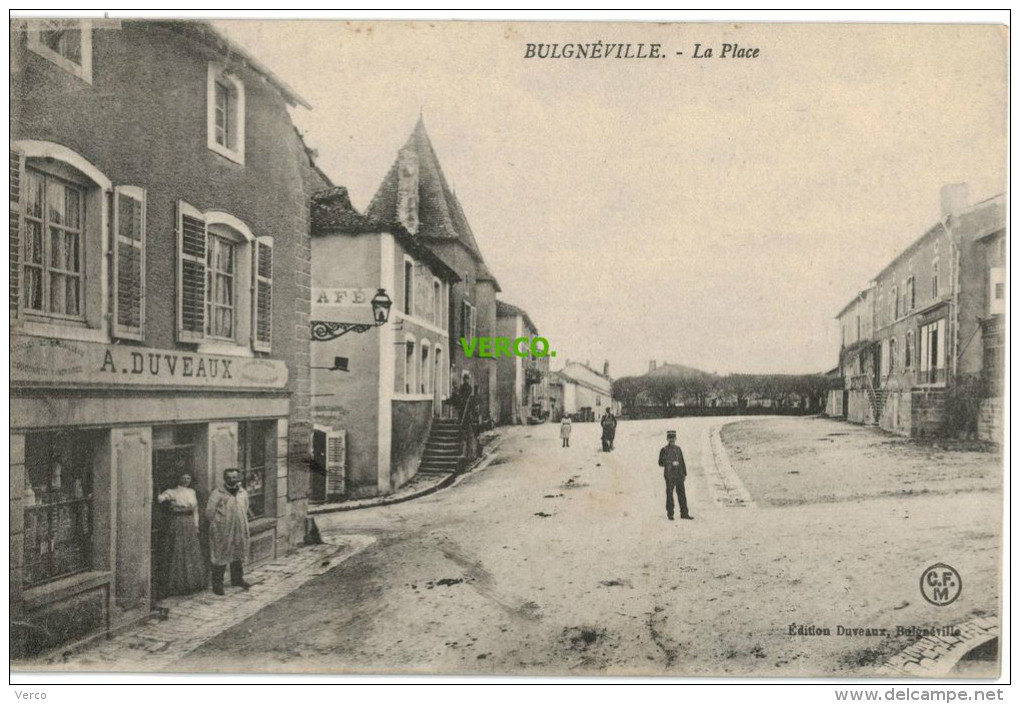 Carte Postale Ancienne De BULGNEVILLE – LA PLACE - Bulgneville