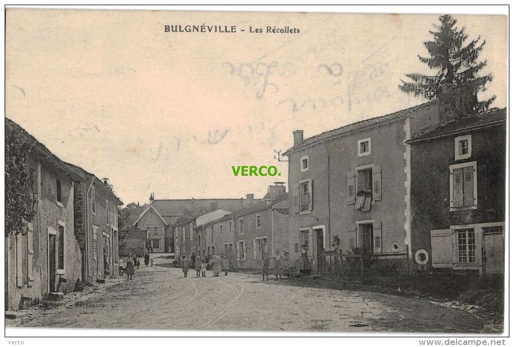 Carte Postale Ancienne De BULGNEVILLE – LES RECOLLETS - Bulgneville