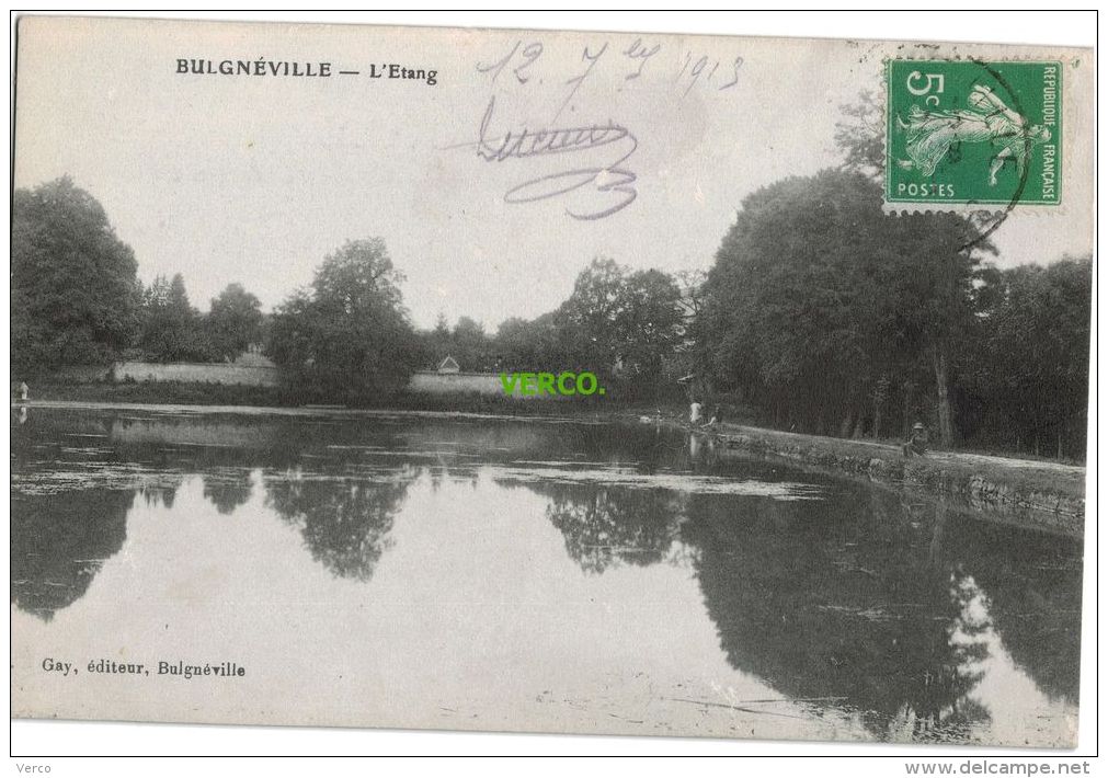 Carte Postale Ancienne De BULGNEVILLE – L'ETANG - Bulgneville