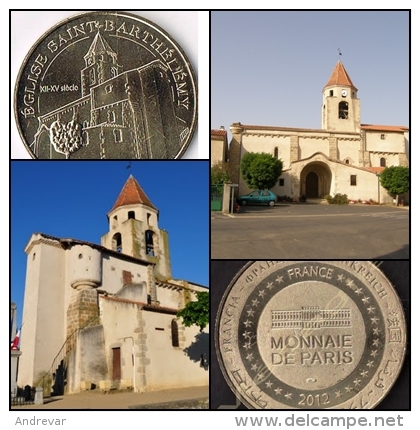 MEDAILLE  MONNAIE  DE  PARIS : église De BRENAT ( Puy De Dome ) XII Et XVéme Siécle  **NEUVE** - Autres & Non Classés