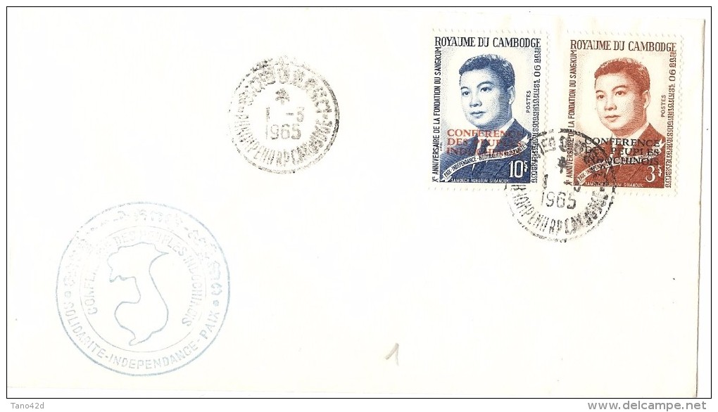 LMM13 - CAMBODGE - FDC - Camboya