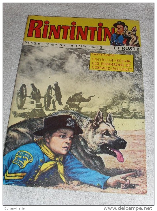 Rintintin Et Rusty Les Robinsons De L'espace Poldinet N°116 1979 - Rintintin