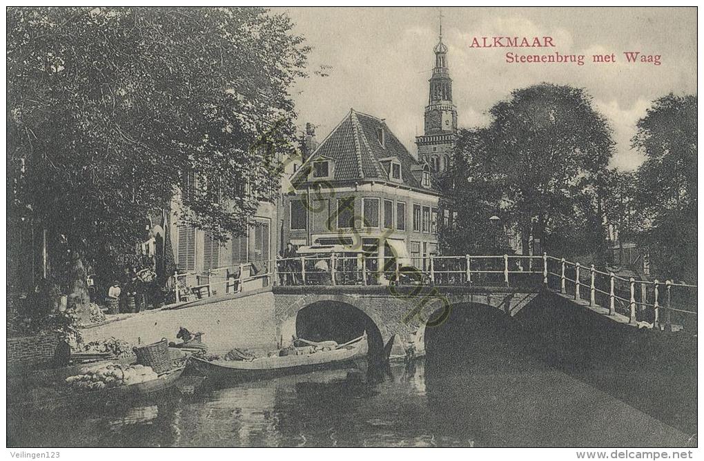 Alkmaar - Steenenbrug Met Waag (BBH1962 - Altri & Non Classificati