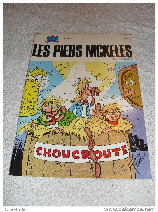 Les Pieds Nickeles Au Cirque N° 105 Edition 1982 - Pieds Nickelés, Les