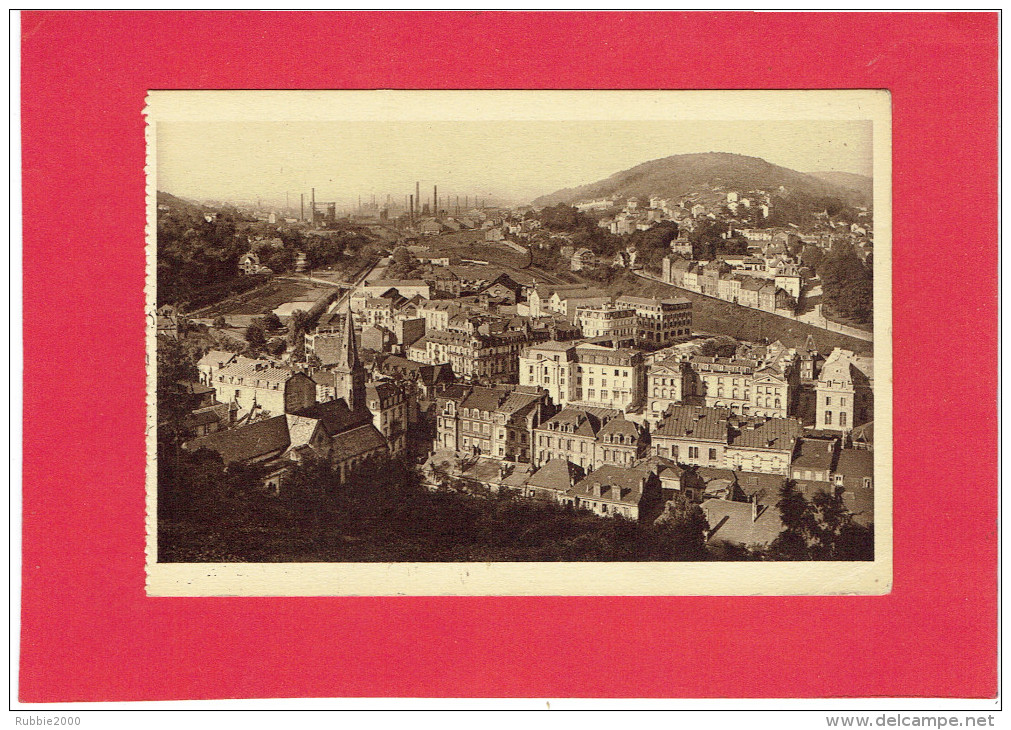 LONGWY BAS VUE PRISE DU BELVEDERE CARTE EN TRES BON ETAT - Longwy