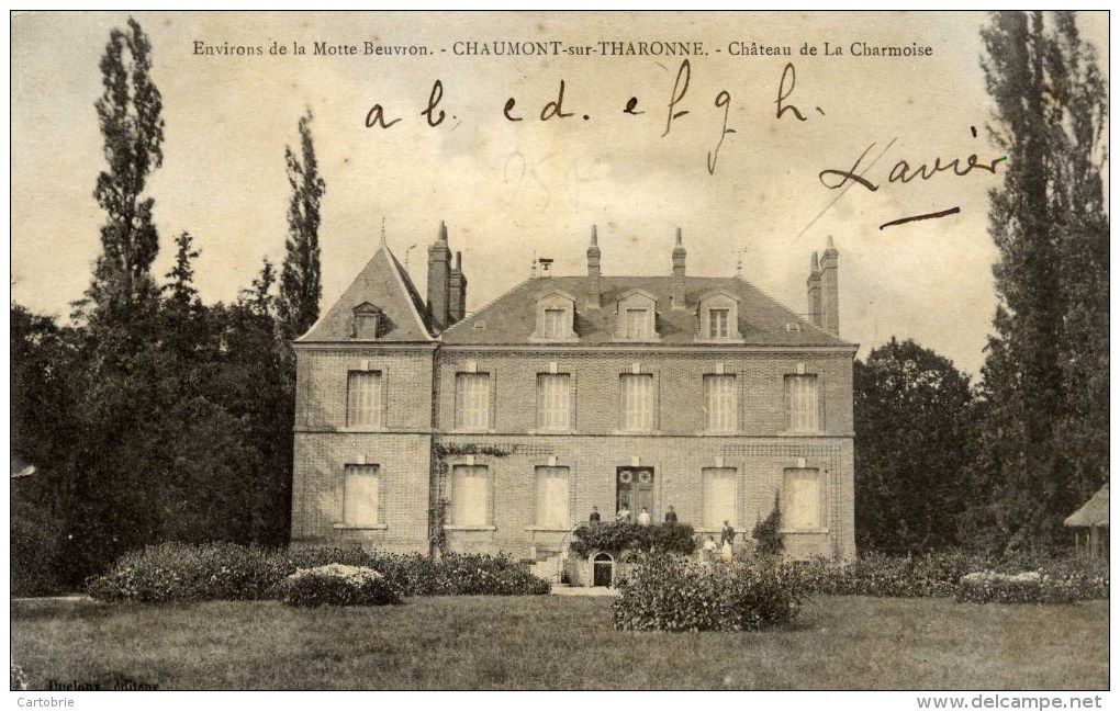 41 CHAUMONT Sur THARONNE  Chateau De La Charmoise  Carte Précurseur - Autres & Non Classés