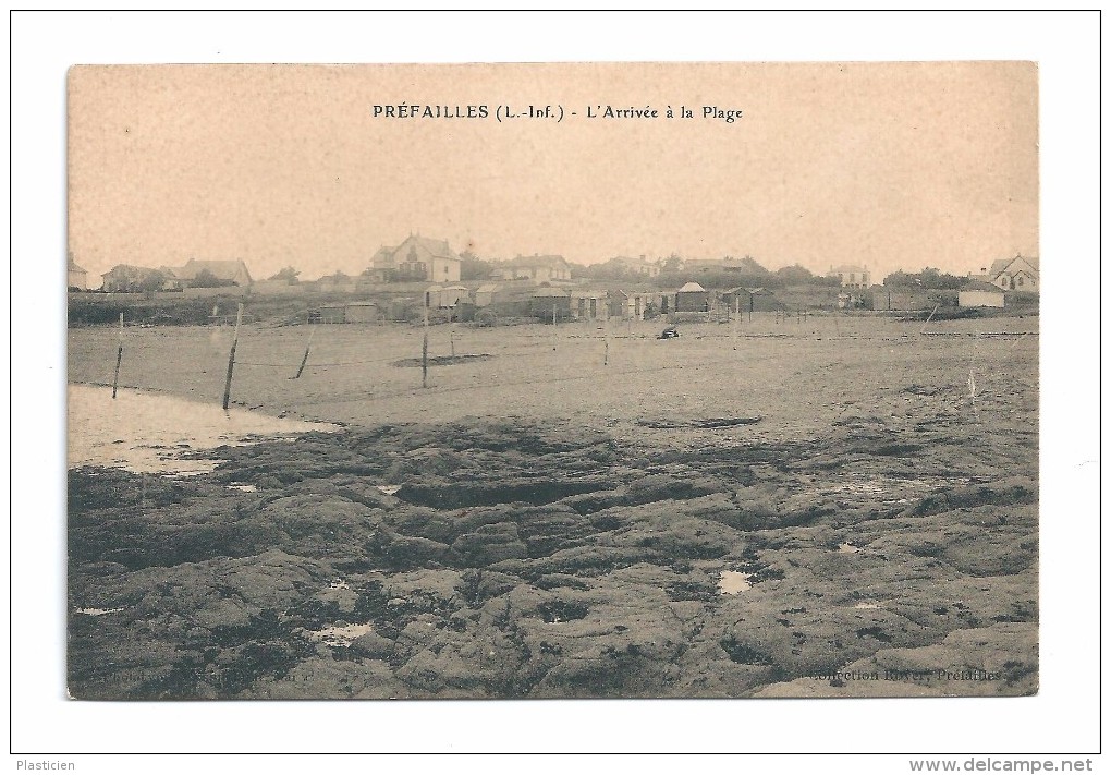 PREFAILLES, L’ARRIVÉE A LA PLAGE - Préfailles