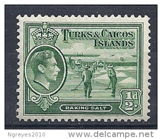 150021182  TURKS CAICOS  YVERT  Nº  121  */MH - Turks E Caicos