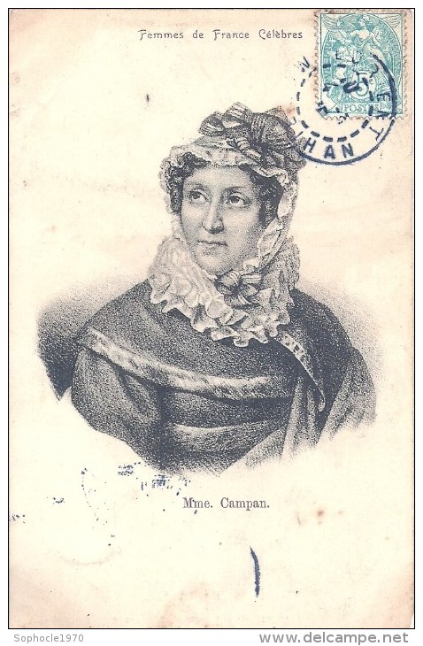 Femmes De France Célébres - Madame Campan - Femmes Célèbres