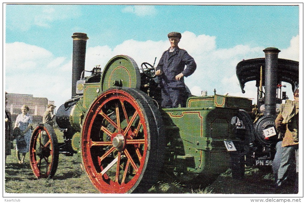 STEAMTRACTOR:  AVELING And PORTER (Rochester) Tractor Type Engine No. 8809, ´FLOWER´ 1918  - (England) - Tractors