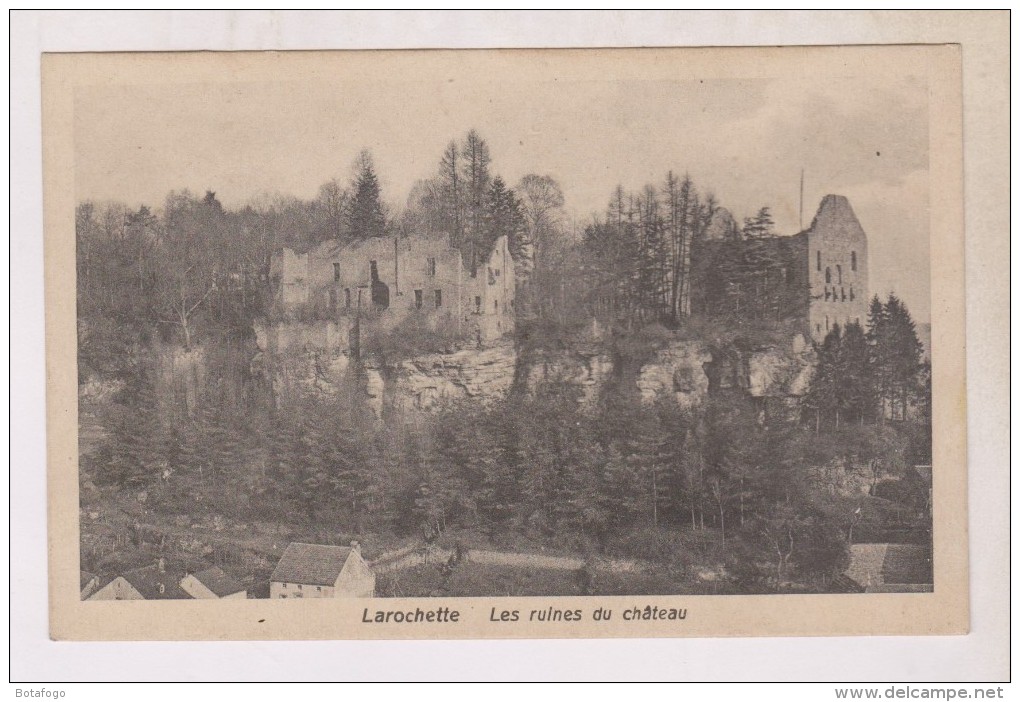 CPA LAROCHETTE, RUINES  DU CHATEAU - Larochette