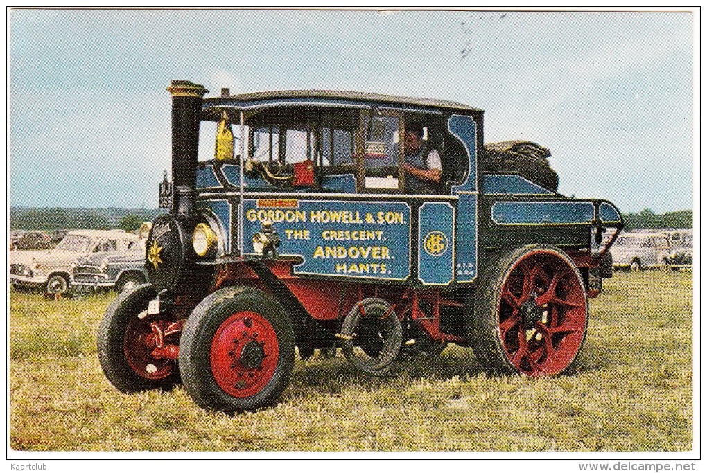 STEAMTRACTOR:  FODEN Tractor  'D' Class - No. 14078 'MIGHTY ATOM' , Built 1932 - (England) - Tractors