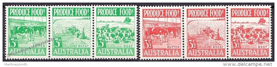 Australia 1952 Yvert 190-95, Food Production - MNH - Nuevos