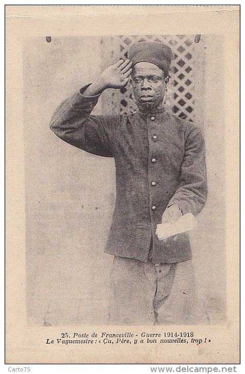 Afrique - Gabon - Franceville -  Militaria Guerre 1914-1918 - Poste PTT Vaguemestre - Gabon