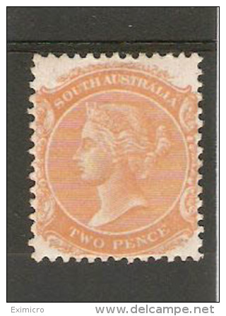SOUTH AUSTRALIA 1895 2d Pale Orange SG 177 Perf 13 LIGHTLY MOUNTED MINT Cat £14 - Mint Stamps