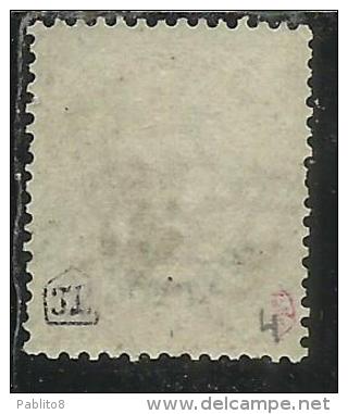 LEVANTE EMISSIONI GENERALI 1874 ITALY OVERPRINTED SOPRASTAMPATO D´ ITALIA C 10 CENT.  USATO USED OBLITERE' - General Issues