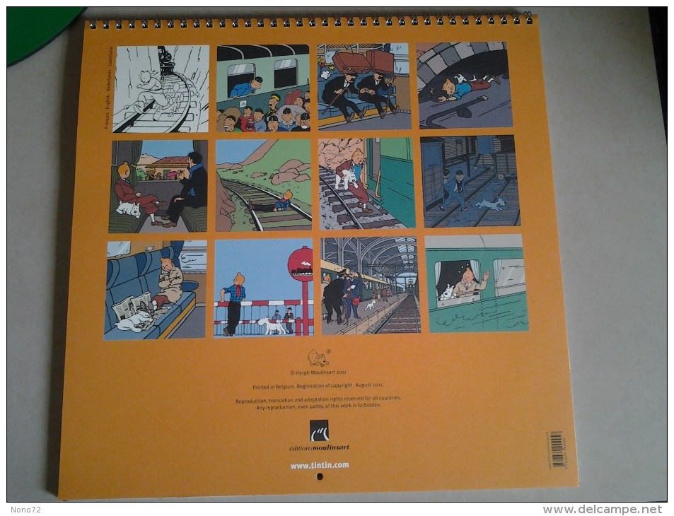 Calendrier TINTIN 2012 - Other & Unclassified