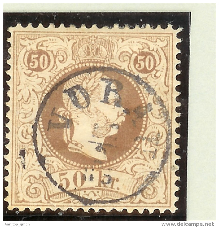 Heimat Österreich Steiermark 1867 Mi# 41 II E Voll-O-Stempel Vorau 10/2 - Usati