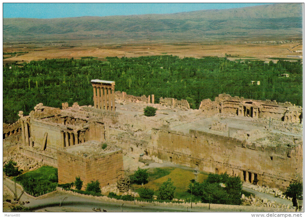 LEBANON     BAALBECK   GENERAL  VIEW      (NUOVA) - Libano