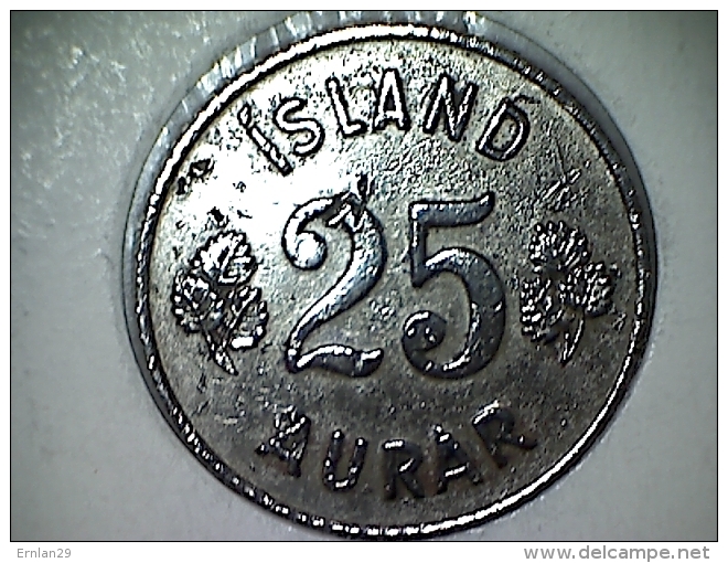 Islande 25 Aurar 1963 - Islande