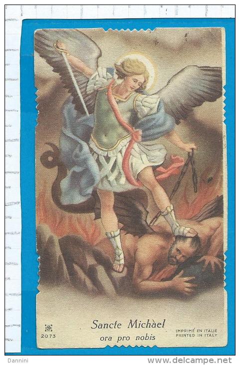 Holycard  -  St.  Michael - Santini