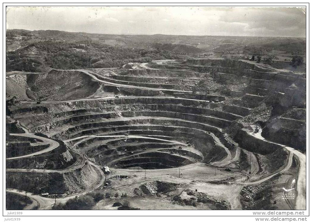 DECAZEVILLE ..-- 12 . AVEYRON ..-- Mine à Ciel Ouvert . Vers DENAIN . Voir Verso . - Roquefort