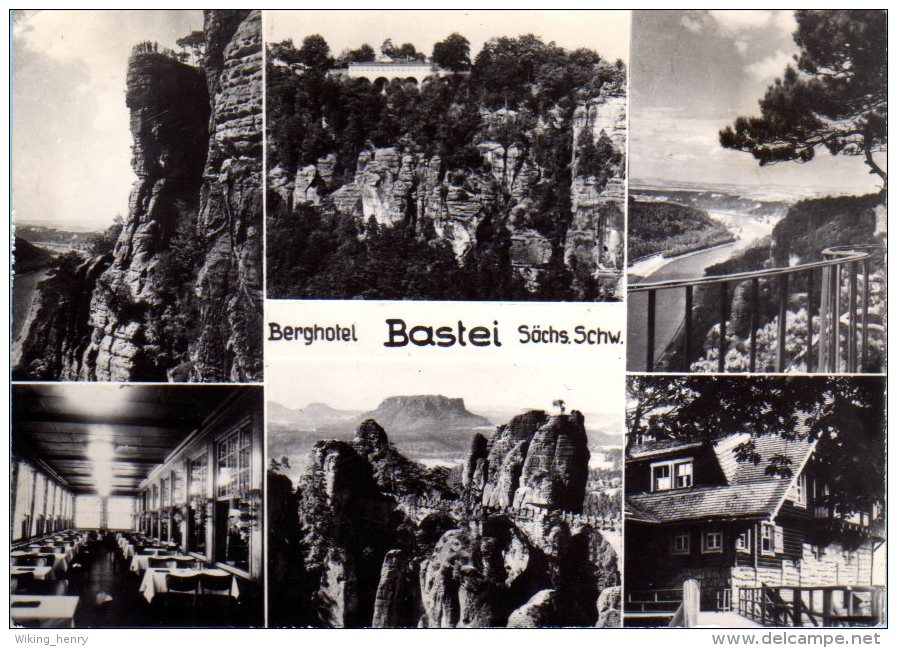 Bastei - S/w Berghotel Bastei - Bastei (sächs. Schweiz)