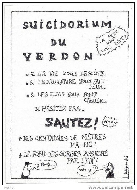 Suicidorium Du Verdon... La Mort Dont Vous Rêvez.... - Filipandre