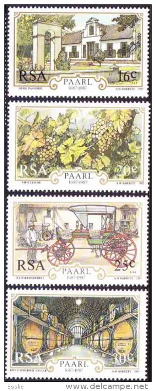 South Africa - 1987 - 300th Anniversary Of Paarl - Complete Set - Neufs