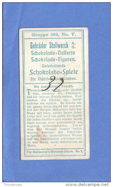 CHROMO STOLLWERCK FAIRY TALE MARCHEN FABLE SPROOKJE GRUPPE 392 NO 5 - Stollwerck