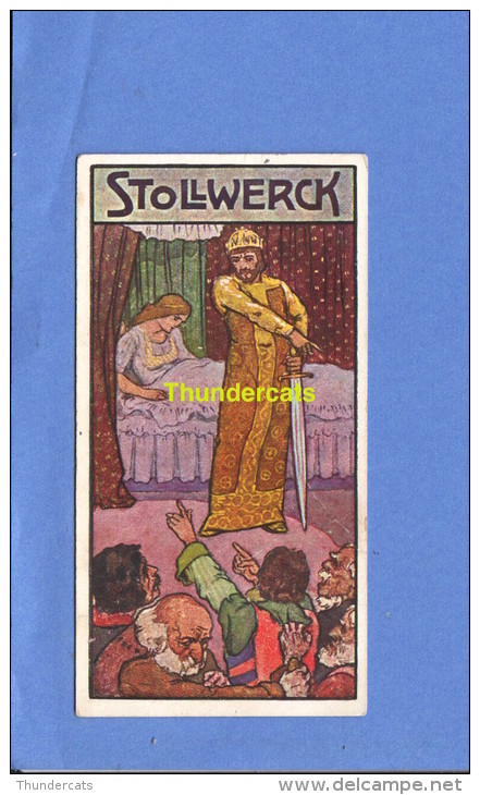 CHROMO STOLLWERCK FAIRY TALE MARCHEN FABLE SPROOKJE GRUPPE 396 NO 5 - Stollwerck