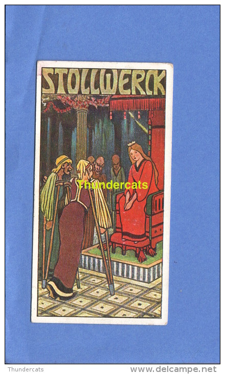 CHROMO STOLLWERCK FAIRY TALE MARCHEN FABLE SPROOKJE GRUPPE 403 NO 4 - Stollwerck