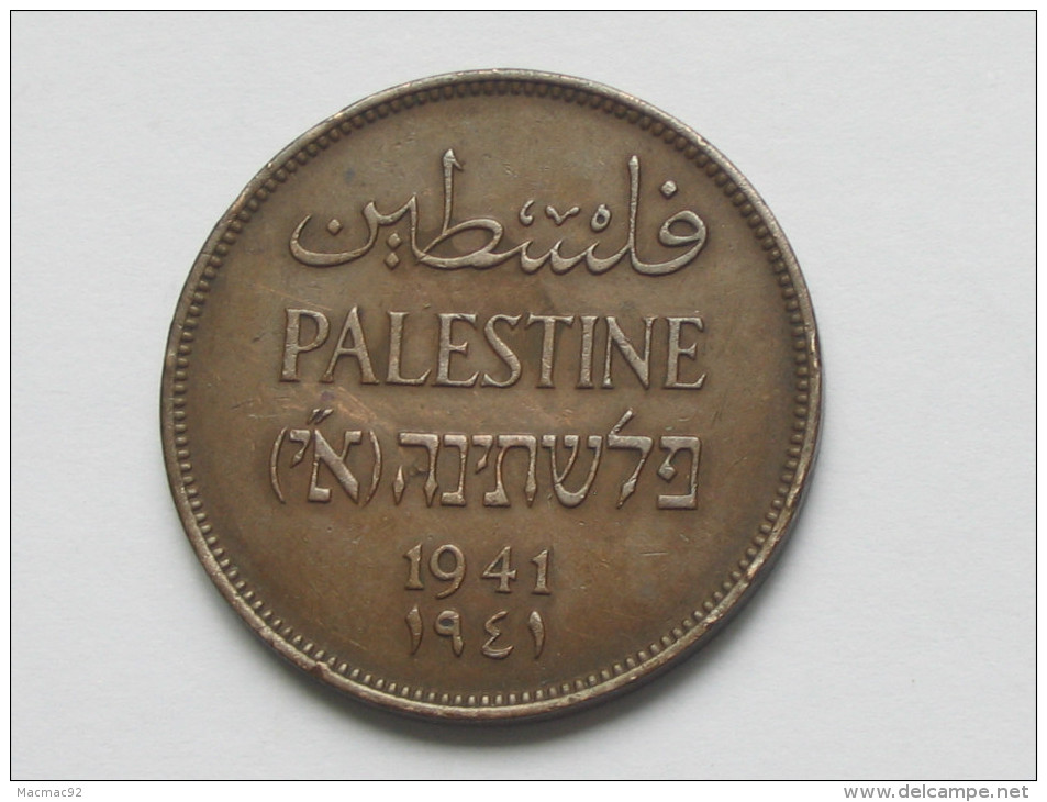 PALESTINE 2 Two Mils 1941  **** EN ACHAT IMMEDIAT **** - Other - Asia