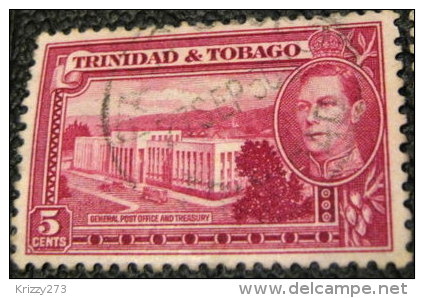 Trinidad And Tobago 1938 General Post Office And Treasury 5c - Used - Trinidad Y Tobago