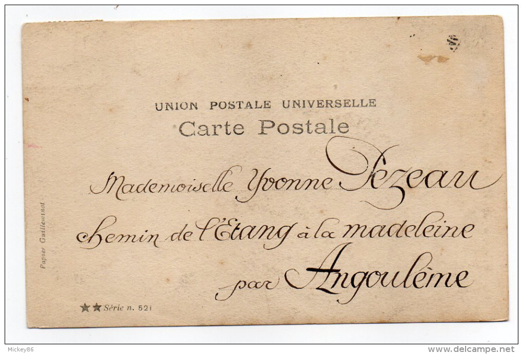 NAPOLEON  Intime--1903--L'impératrice Marie-Louise Vient Chercher Son Fils Série N°521 Papier Guilleminot - Histoire