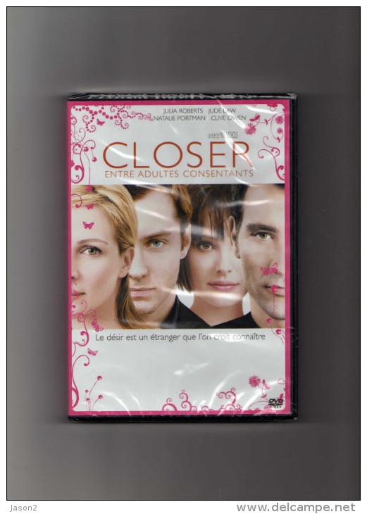 DVD CLOSER ENTRE ADULTES CONSENTANTS Julia Roberts Jude Law 2004 Neuf Sous Blister - Autres & Non Classés