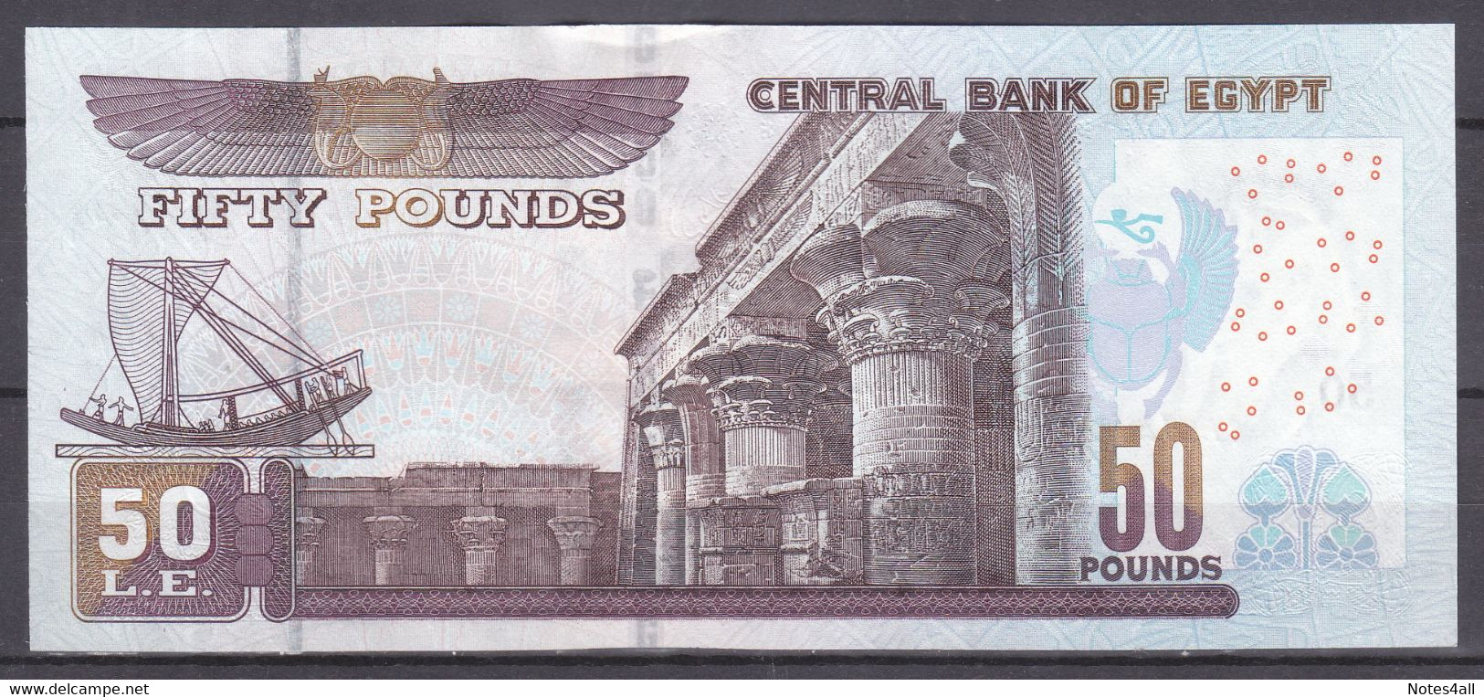 EGYPT 50 EGP POUNDS 2020 P-66 SIG/ T AMER #24 UNC - Egypt