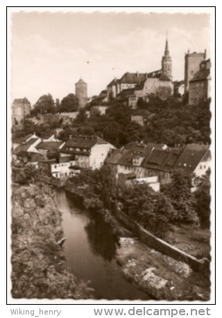 Bautzen - S/w Blick Vom Spreeufer - Bautzen