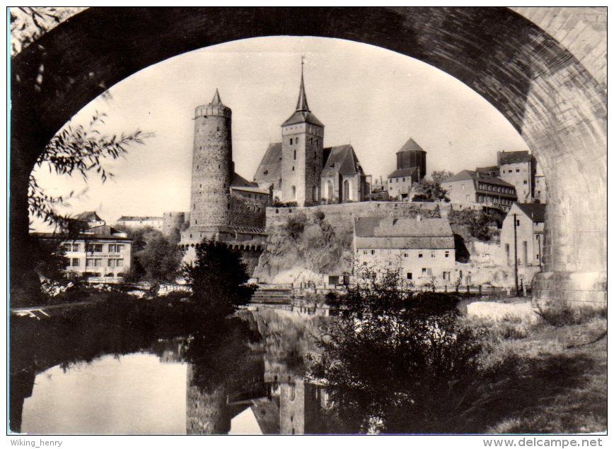 Bautzen - S/w Blick Zur Alten Wasserkunst - Bautzen