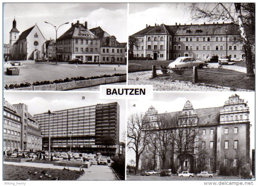 Bautzen - S/w Mehrbildkarte 7 - Bautzen