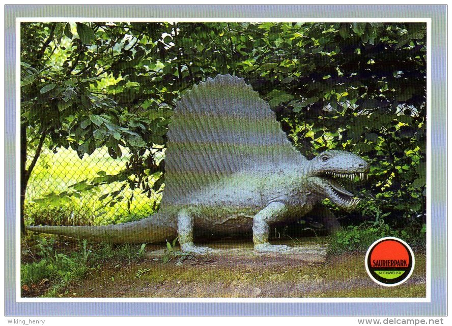 Bautzen Kleinwelka - Saurierpark 6  Dino Dimetrodon - Bautzen