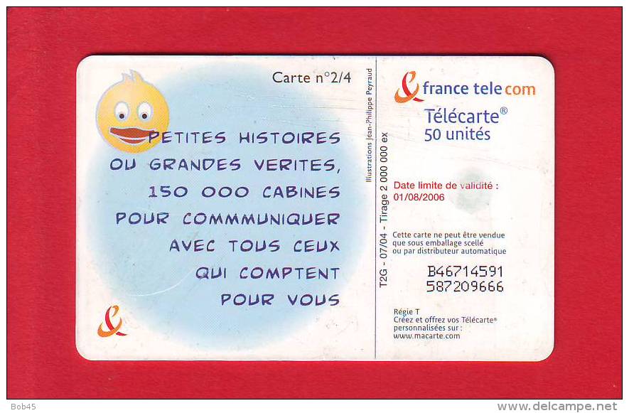 881 - Telecarte Publique Les Petits Gestes 2 Boa (F1329B) - 2004