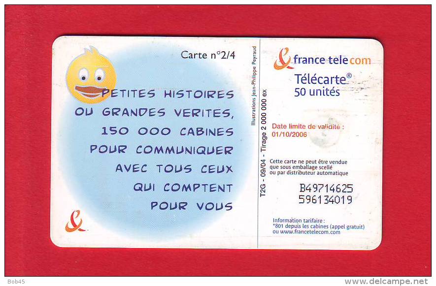 884 - Telecarte Publique Les Petits Gestes 2 Boa (F1329E) - 2004