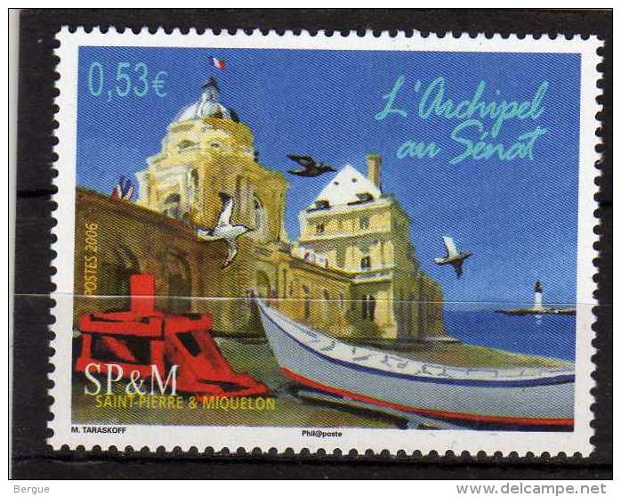 SAINT PIERRE ET MIQUELON  N° 866 ** LUXE - Unused Stamps